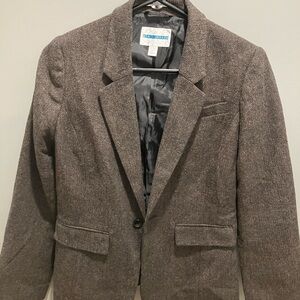 Wool, Tweed Blazer